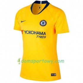 Koszulka Chelsea Damska Wyjazdowe Koszulki Piłkarskie 2018-2019 Krótki Rękaw